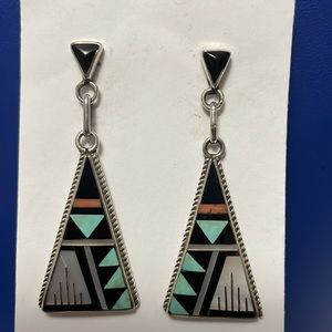 Zuni S D Boone Earrings